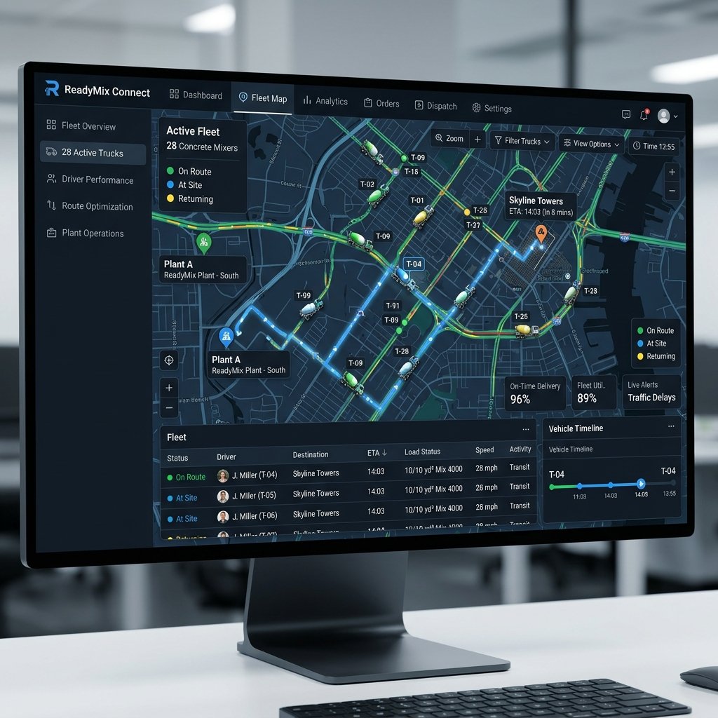 Live Fleet Map Background